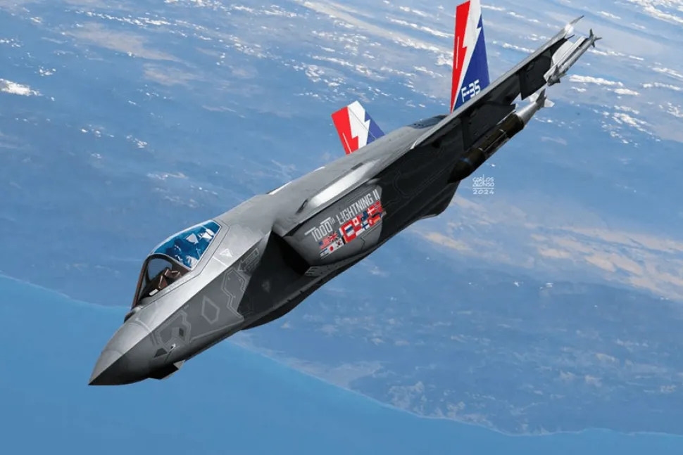 Academy 1/72 Lockheed Martin F-35A 1000th Lightning II US Air Force