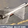 Academy 1/144 Mikoyan MiG-21PF Fishbed VPAF (North Vietnam)