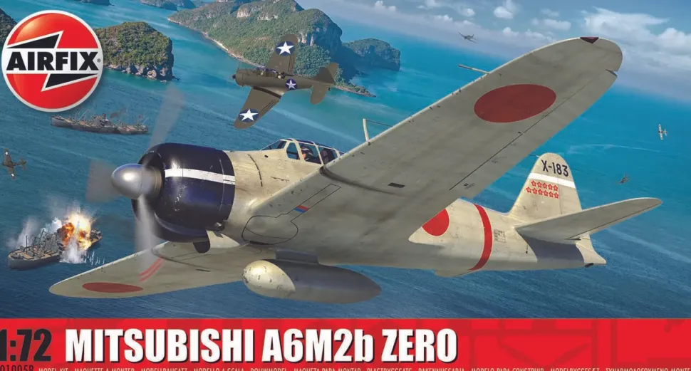 Airfix 1/72 Mitsubishi Zero A6M2b
