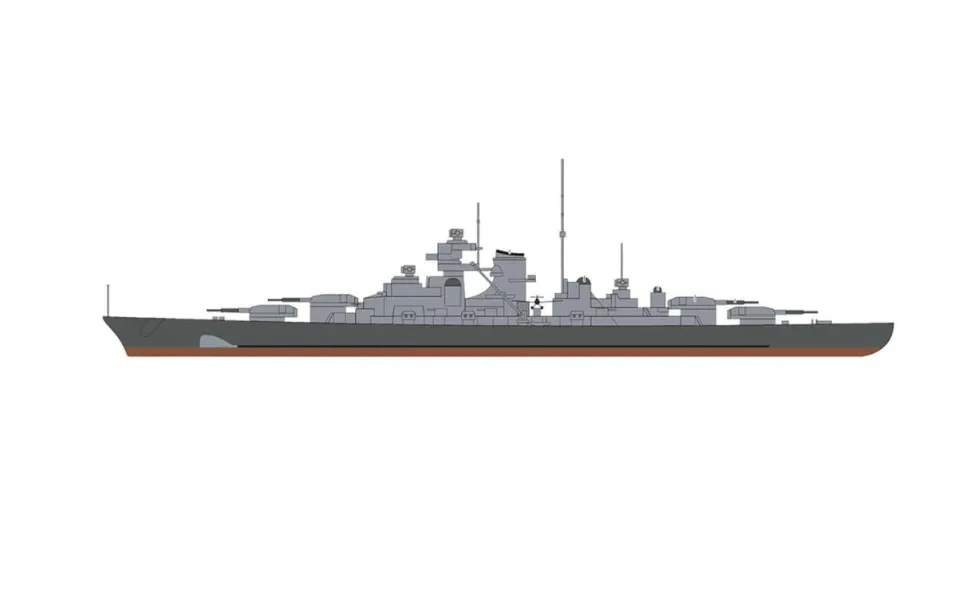 Airfix 1/1200 Sink The Bismarck Gift Set