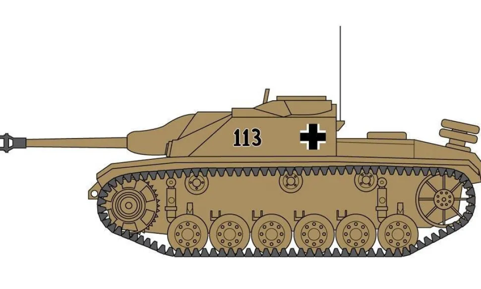 Airfix 1/76 StuG.III Ausf.G 75mm