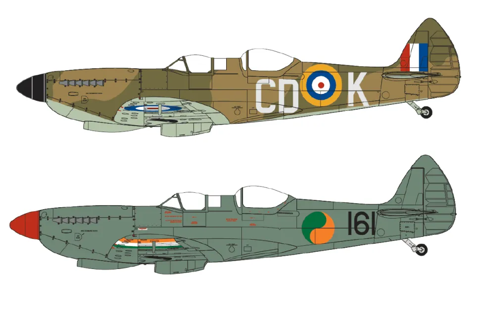 Airfix 1/48 Supermarine Spitfire Tr.9