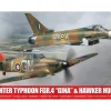 Airfix 1/72 Twin Pack - Eurofighter Typhoon FGR.4 Gina and Hawker Hurricane Mk.I