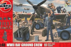 Airfix 1/48 WWII RAF Ground Crew with Equipment