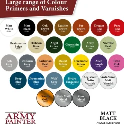 Army Painter Colour Primer 3001 400ml Matt Black Primer Spray Paint