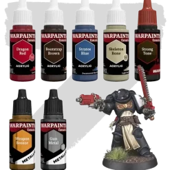 Army Painter Combat Se7ens: Black Relic Armour Paint Set