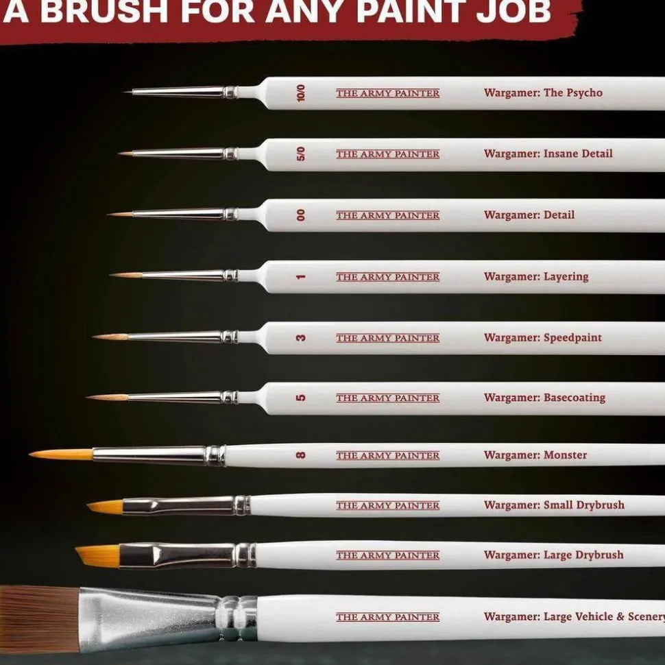 Army Painter 7037 Wargamer Brush Detail