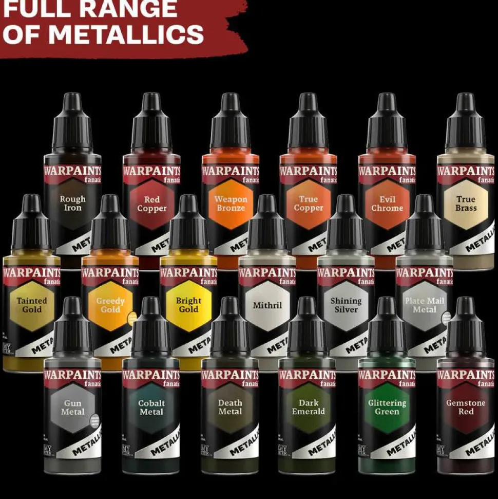 Army Painter Warpaints Fanatic Metallics 3182 18ml Red Copper Acrylic Paint