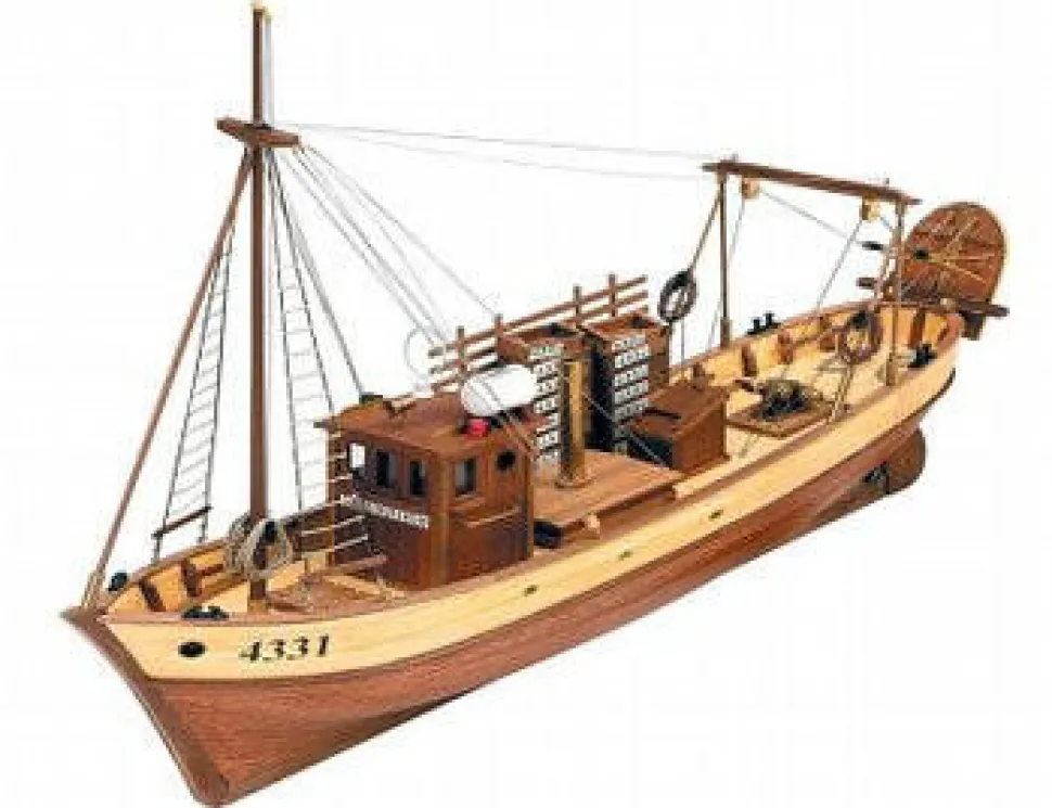 Artesania Latina Mare Nostrum Spanish Trawler Wooden Ship