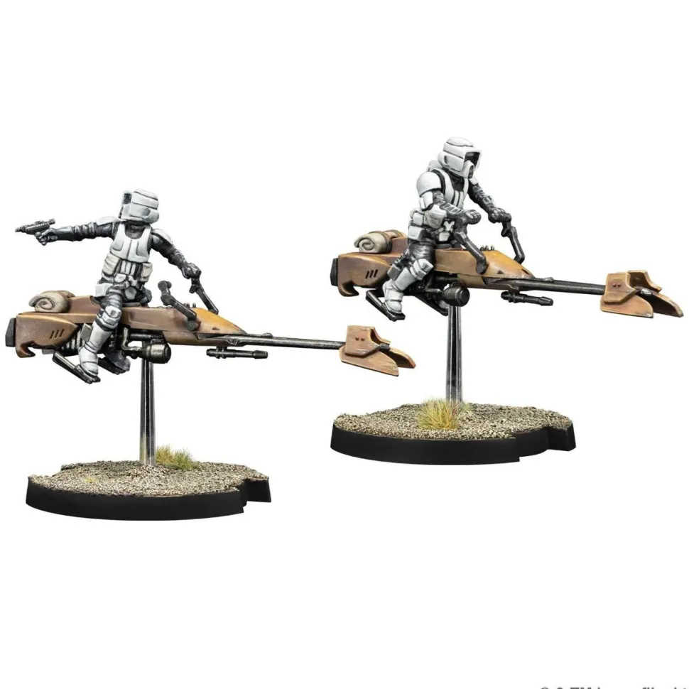 Atomic Mass Games Star Wars Legion - Galactic Empire - Unit - Imperial 74-Z Speeder Bikes