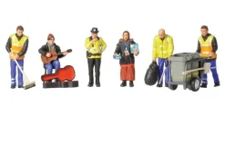 Bachmann Modern Street Scene Set of 6 Figures