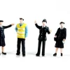 Bachmann Police and Security Staff Set of 6 Figures