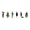 Bachmann Post-War Era Figures Set C