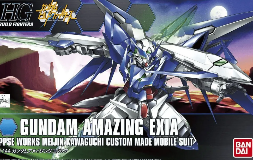 Bandai Gundam High Grade (HG) 1/144 PPGN-001 Gundam Amazing Exia