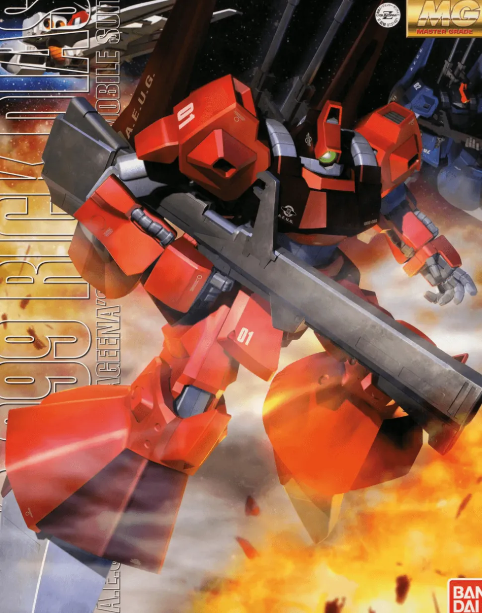 Bandai Gundam Master Grade (MG) 1/100 RMS-099 Rick Dias (Red Version)