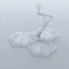 Bandai Gundam Stand - Action Base 4 - Clear