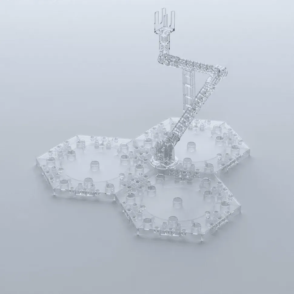 Bandai Gundam Stand - Action Base 4 - Clear