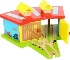BigJigs Triple Engine Shed
