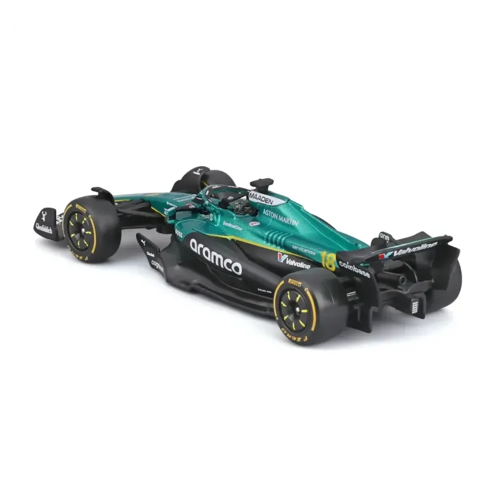 Burago 1/43 Aston Martin AMR25 F1 #18 2025 Stroll wiith Helmet
