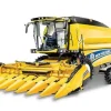 Burago 10cm New Holland Tc5.90 Combine Harvester With Corn Header