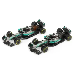 Burago 1/43 F1 Mercedes-AMG W16 2025 Driver Two Pack - George Russell