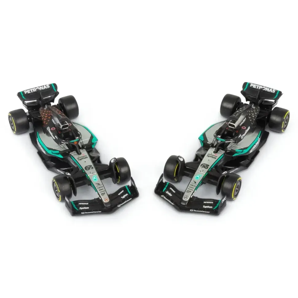 Burago 1/43 F1 Mercedes-AMG W16 2025 Driver Two Pack - George Russell