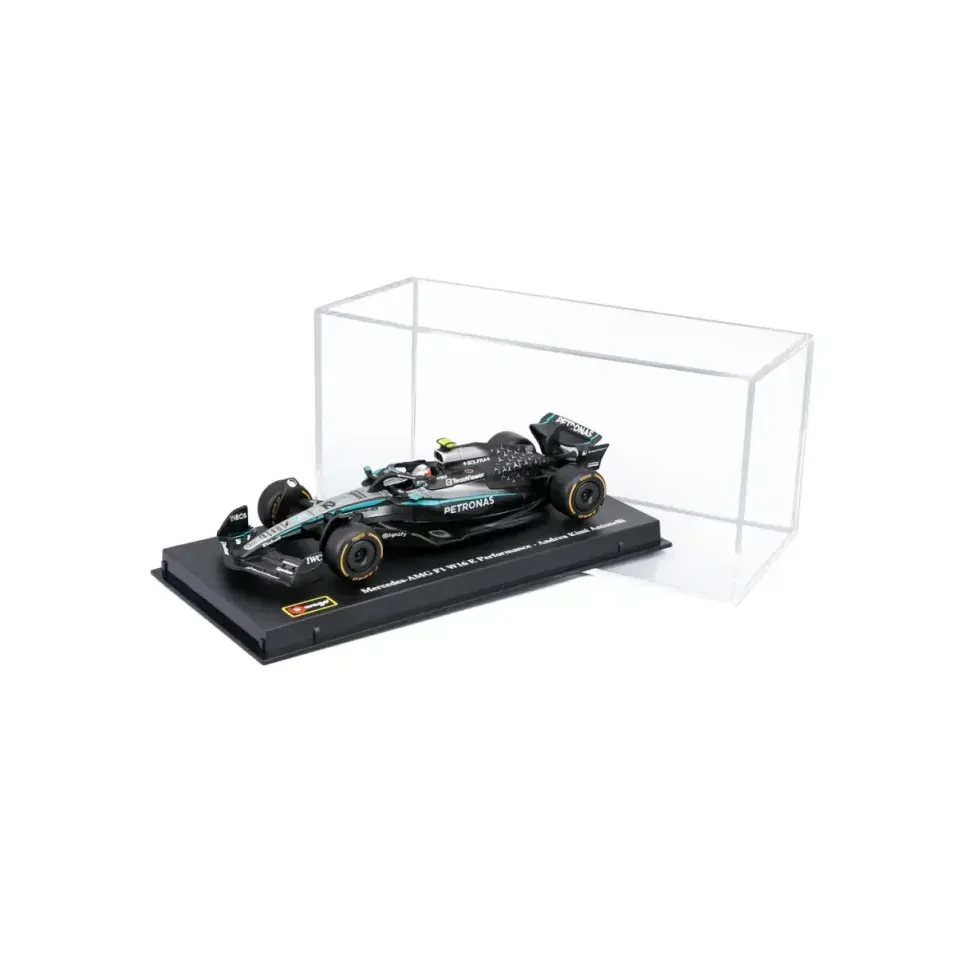 Burago 1/43 F1 Mercedes-AMG W16 2025 with Driver Helmet - Andrea Antonelli