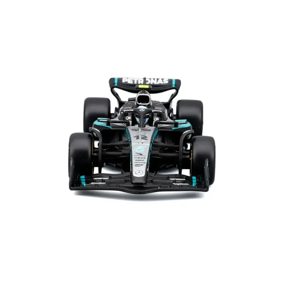 Burago 1/43 F1 Mercedes-AMG W16 2025 with Driver Helmet - Andrea Antonelli