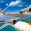 Corgi 1/72 Gloster Meteor F.8 WH480/M, Sqn Ldr John ‘Dusty’ Miller DFC Diecast Model