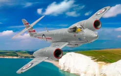 Corgi 1/72 Gloster Meteor F.8 WH480/M, Sqn Ldr John ‘Dusty’ Miller DFC Diecast Model