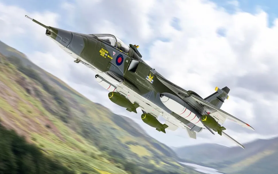 Corgi 1/72 SEPECAT Jaguar GR.1 XX963/AL, No.14 Squadron Diecast Model