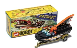 Corgi Toys 107, Bat Boat With Batman & Robin (Reissue) Diecast Model