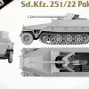 Das Werk 1/16 Sd.Kfz.251/22 Pakwagen Half-Track