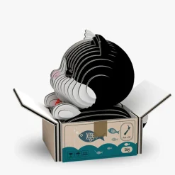Eugy 089 Cat - Tuxedo Card 3D Puzzle