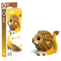 Eugy 070 Lion Card 3D Puzzle