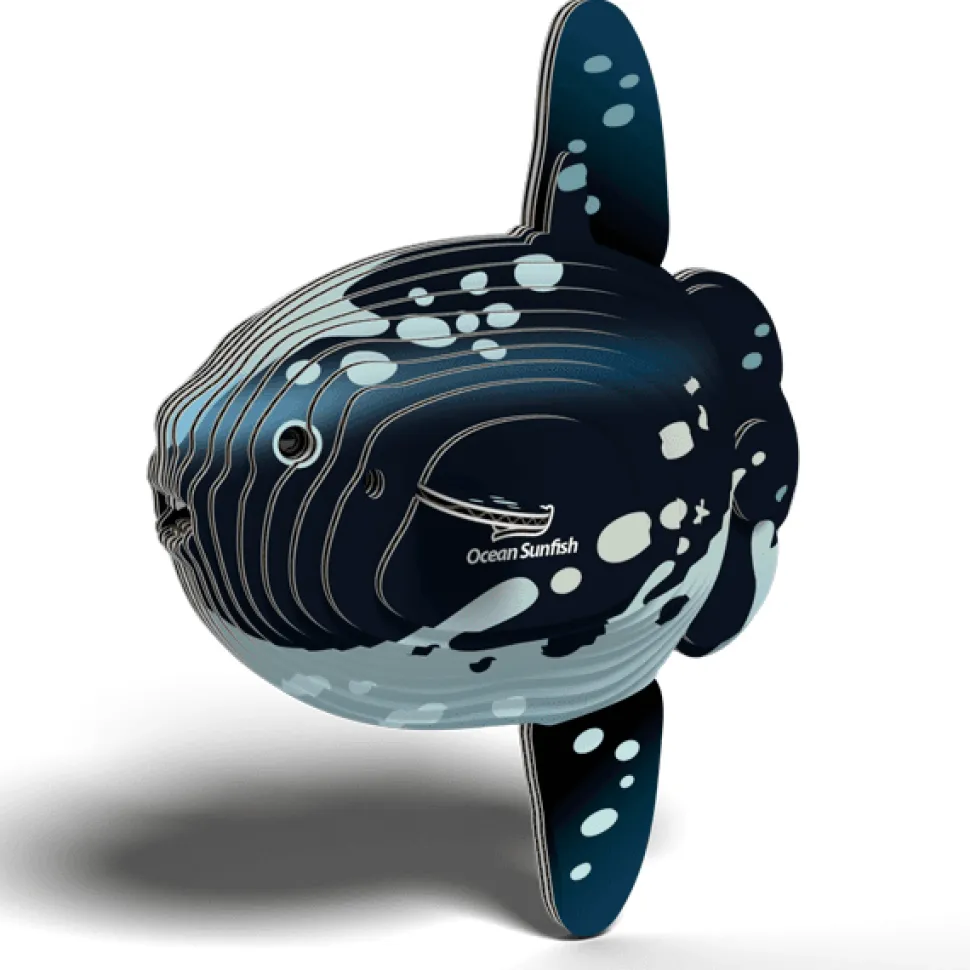 Eugy 132 Ocean Sunfish Card 3D Puzzle