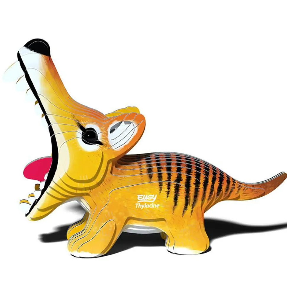 Eugy 086 Tasmanian Tiger (Thylacine) Card 3D Puzzle