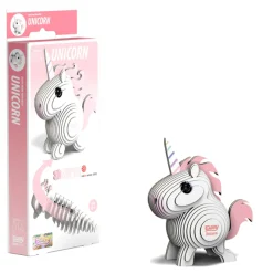 Eugy 014 Unicorn Card 3D Puzzle