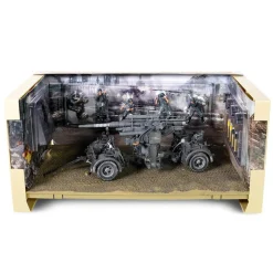 Forces Of Valor 1/32 German Krupp Flak 36 with Flak Rohr 36 gun barrel & sd. 202 tow vehicle Diecast Model