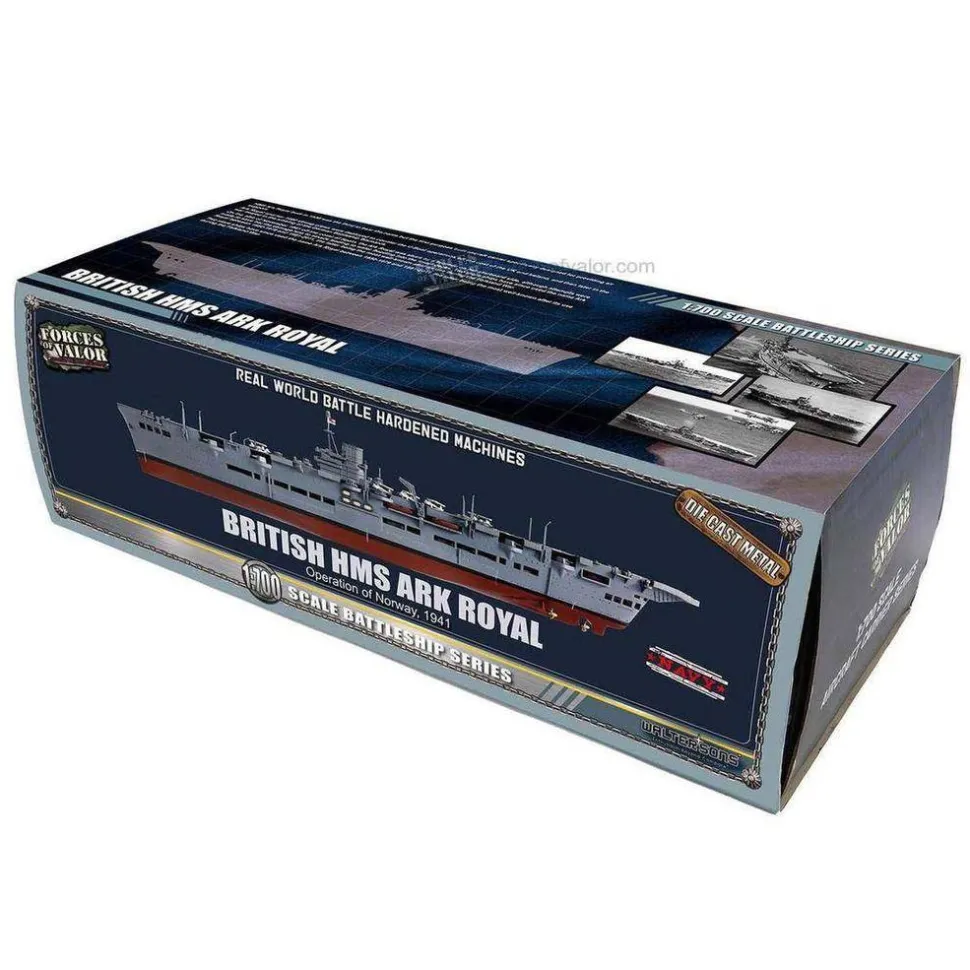 Forces Of Valor 1/700 HMS Ark Royal (91) Aircraft Carrier Operations off Norway 1941