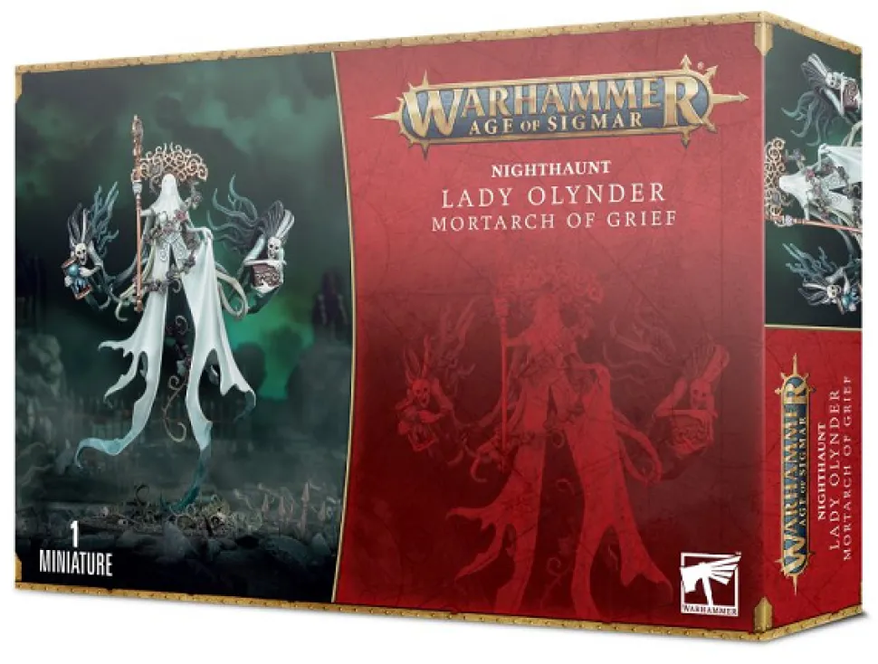 Games Workshop Age of Sigmar - Nighthaunt - Lady Olynder Mortarch of Grief