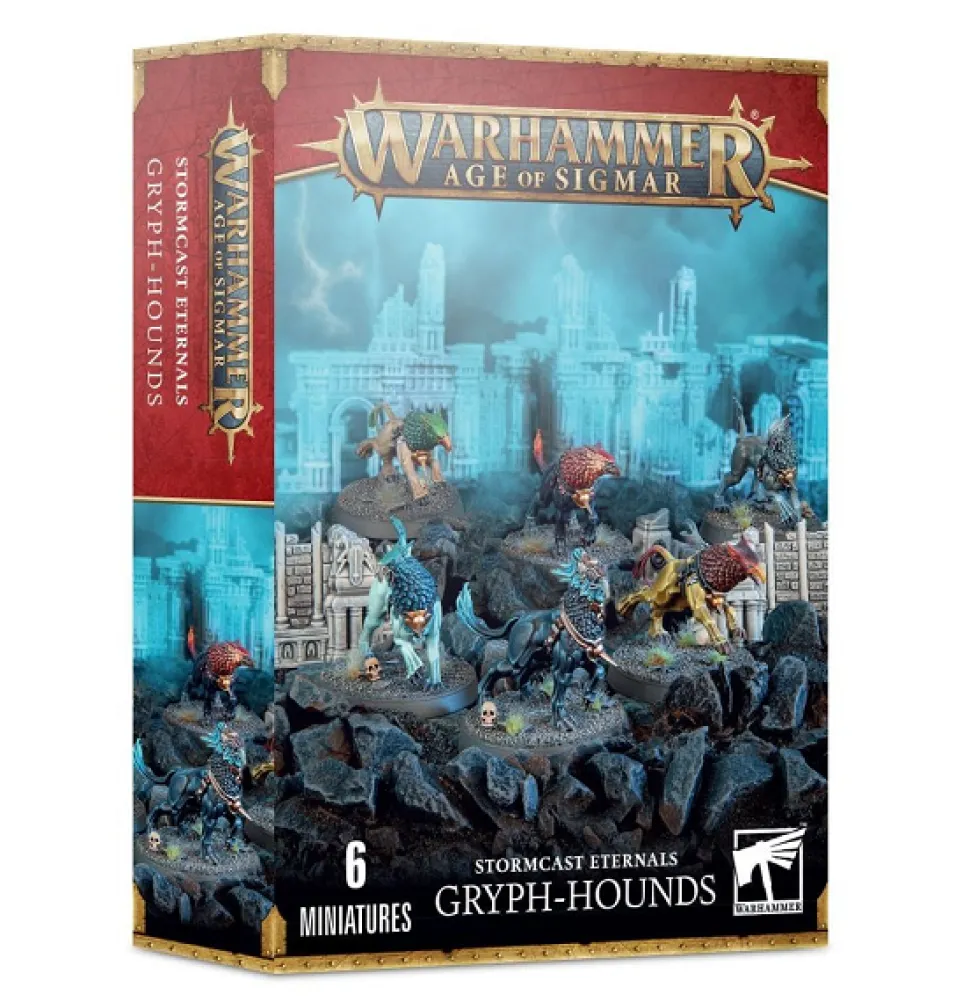 Games Workshop Age of Sigmar - Stormcast Eternals - Gryph-Hounds