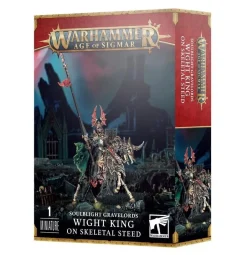 Games Workshop Age of Sigmar - Soulblight Gravelords - Deathrattle Wight King on Skeletal Steed