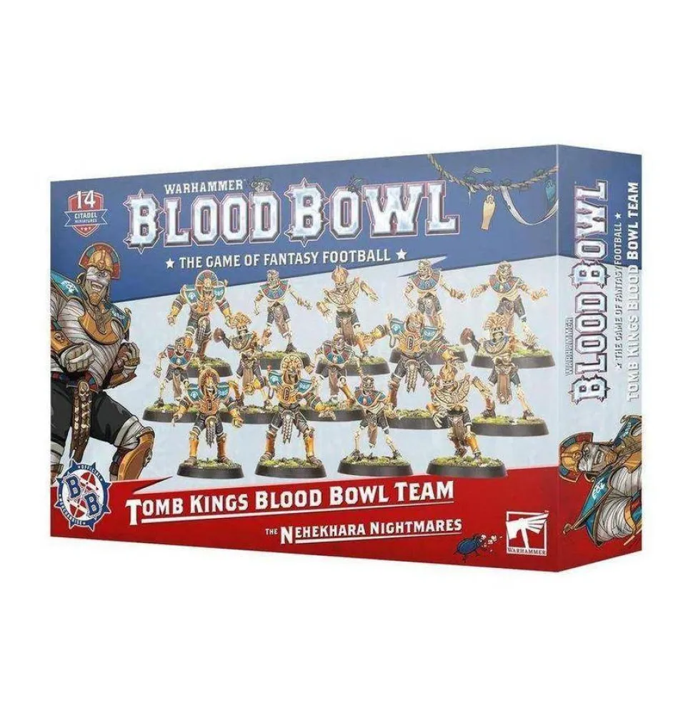 Games Workshop Blood Bowl - Team - Tomb Kings - The Nehekhara Nightmares