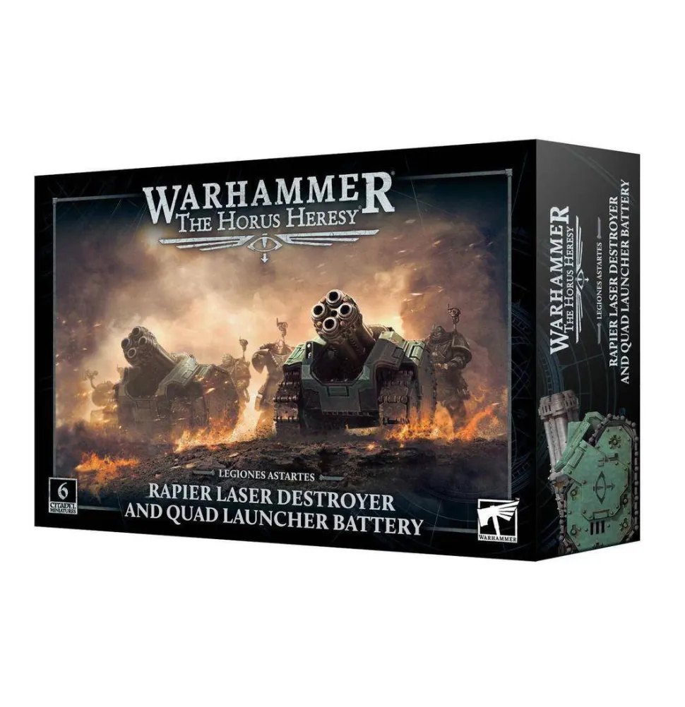 Games Workshop Horus Heresy - Legiones Astartes - Rapier Battery - Laser Destroyer and Quad Launcher