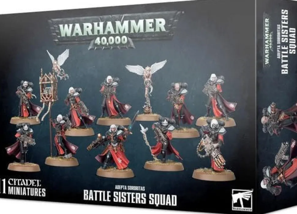 Games Workshop Warhammer 40,000 - Adepta Sororitas - Battle Sisters Squad