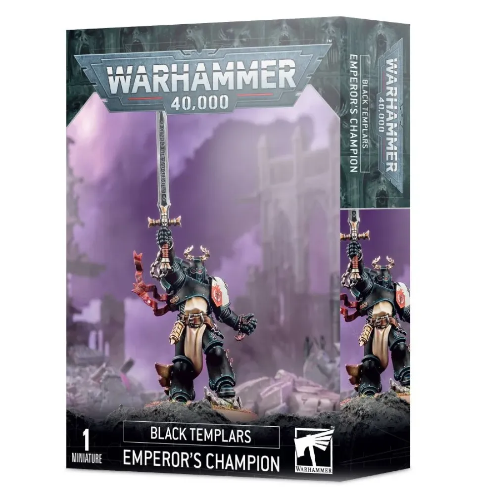 Games Workshop Warhammer 40,000 - Black Templars - Emperor's Champion