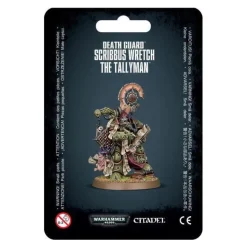 Games Workshop Warhammer 40,000 - Death Guard - Scribbus Wretch the Tallyman