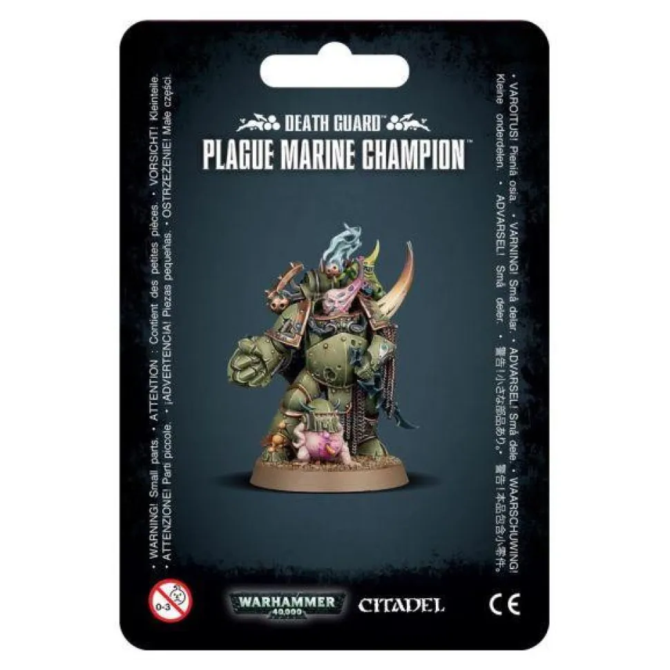 Games Workshop Warhammer 40,000 - Death Guard - Plague Marine Champion