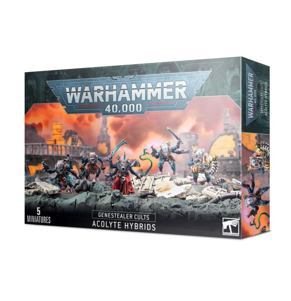 Games Workshop Warhammer 40,000 - Genestealer Cults - Acolyte Hybrids & Hybrid Metamorphs